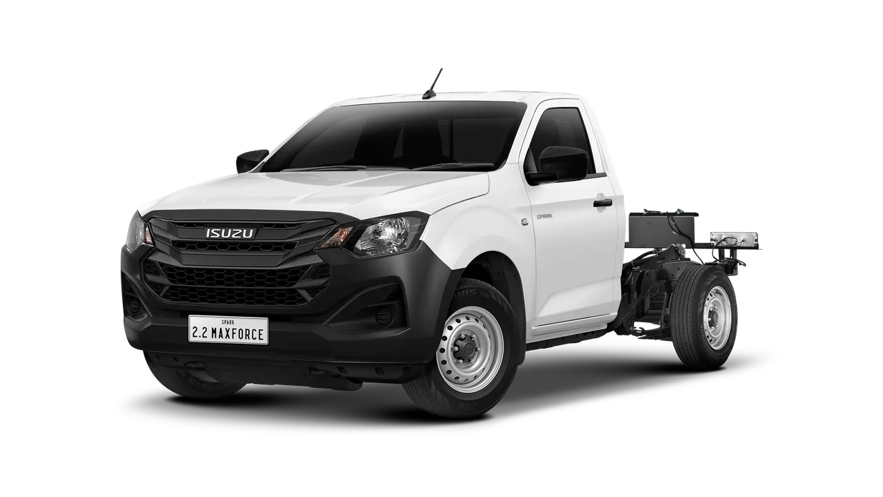 SPARK Spark Cab-Chassis MT สีขาวไซบีเรียน